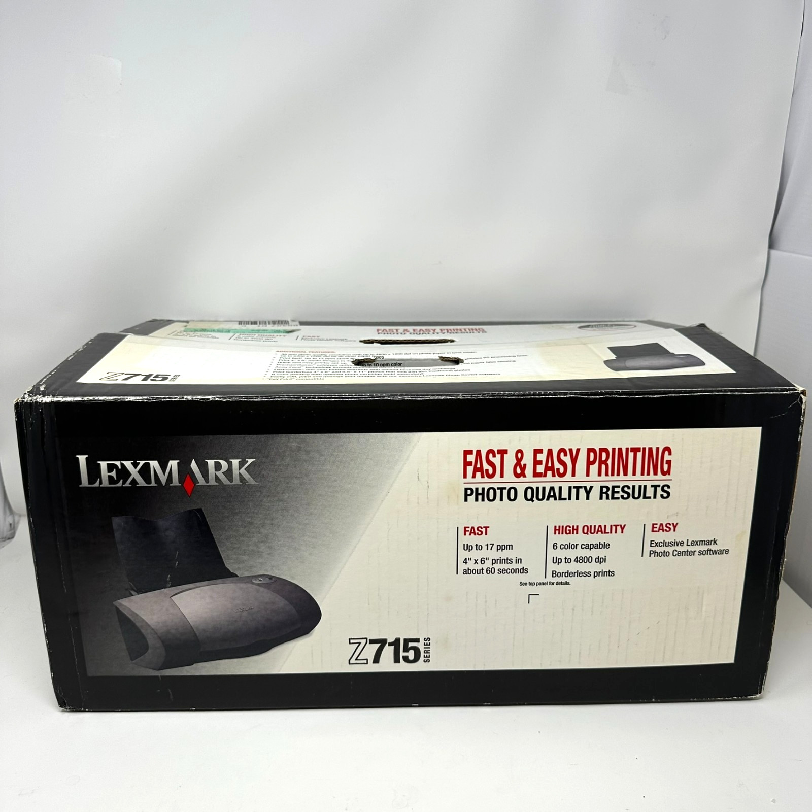 Lexmark Z715 Color Jetprinter Printer | New | Open Box