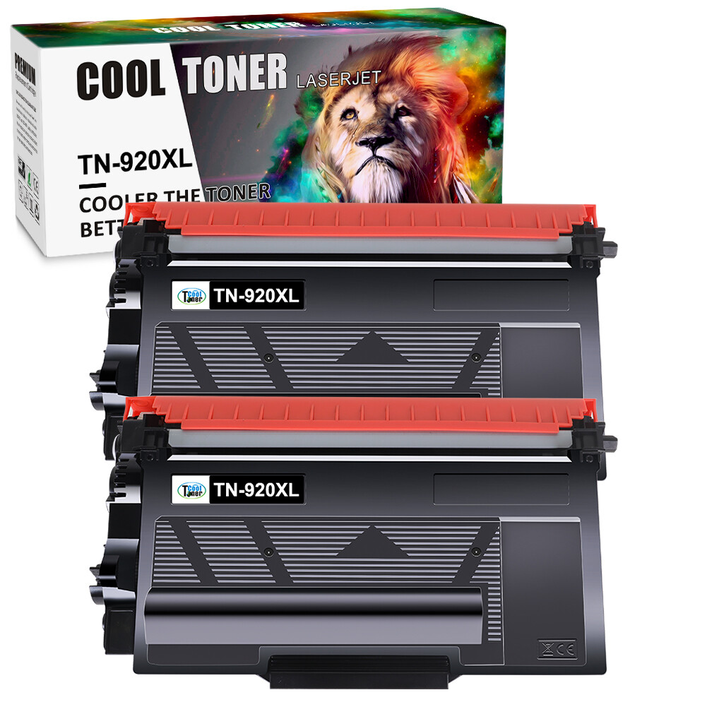 2x High Yield TN920XL Toner Fits For Brother TN920 MFC-EX915DW HLL5210DW L6210DW