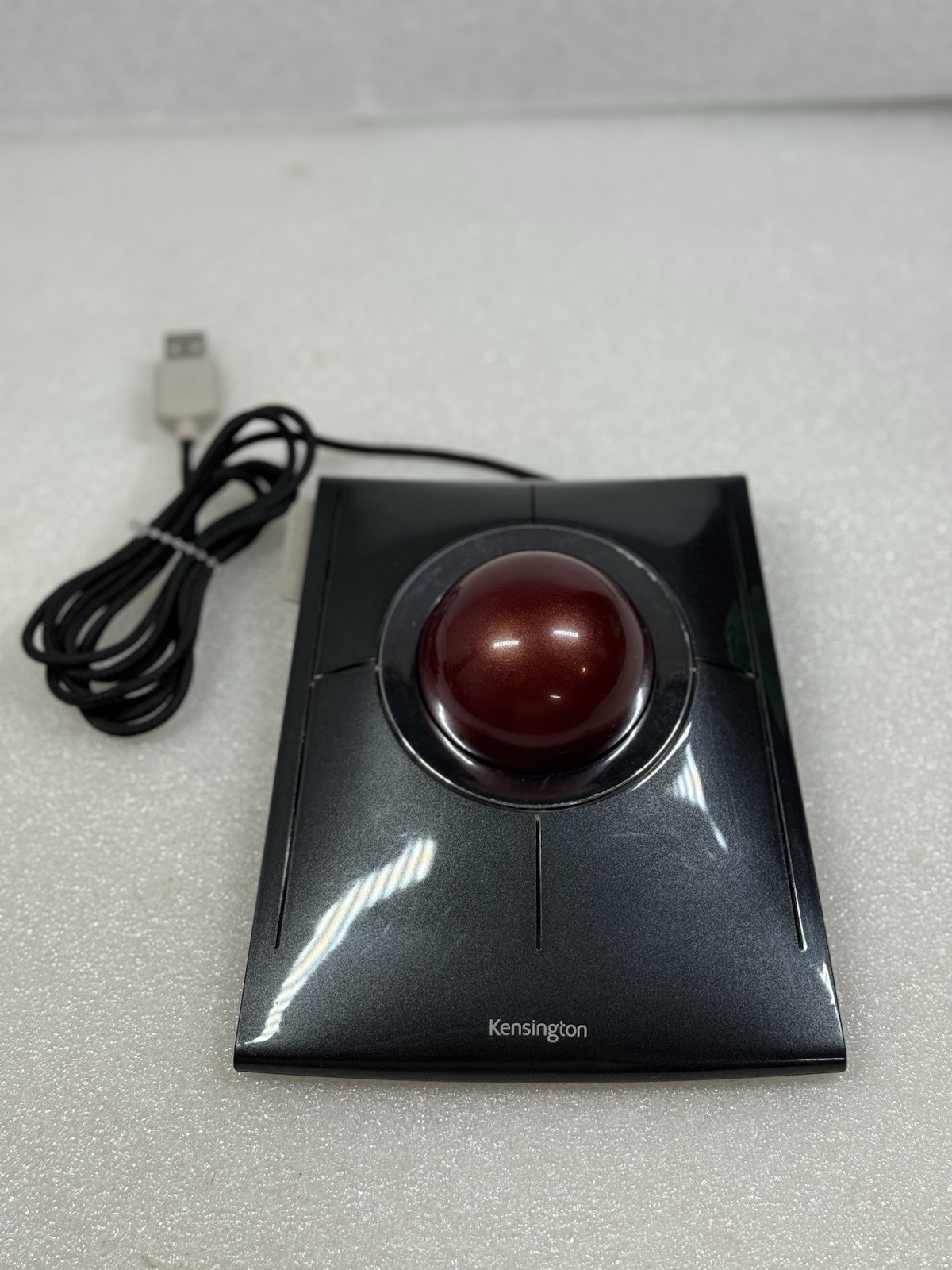 Kensington SlimBlade K72327 Trackball Wired Mouse M01026 Windows/Mac