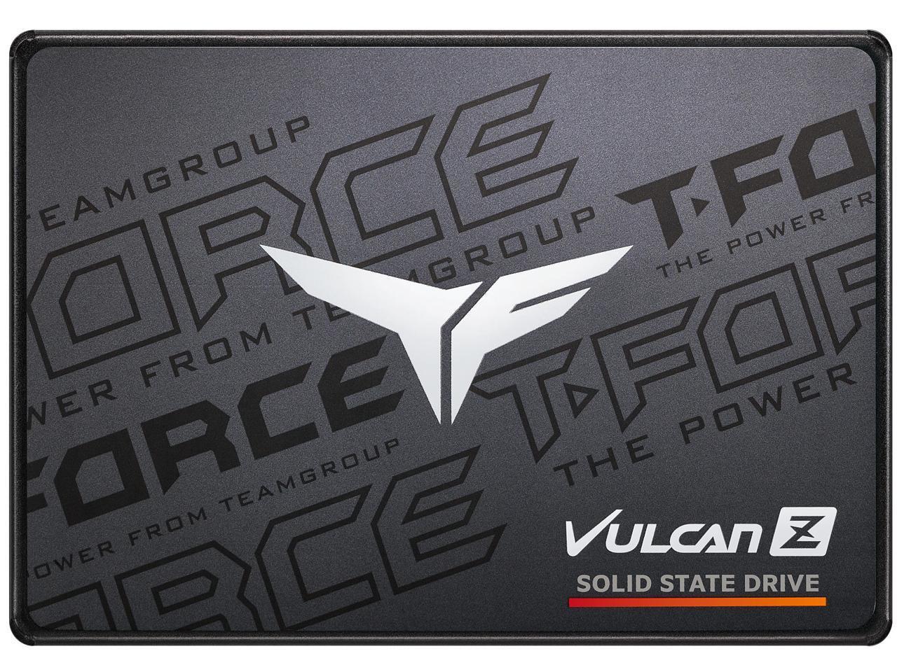 Team Group 512GB SSD T-FORCE VULCAN Z 2.5" SATA III 3D NAND Internal Drive