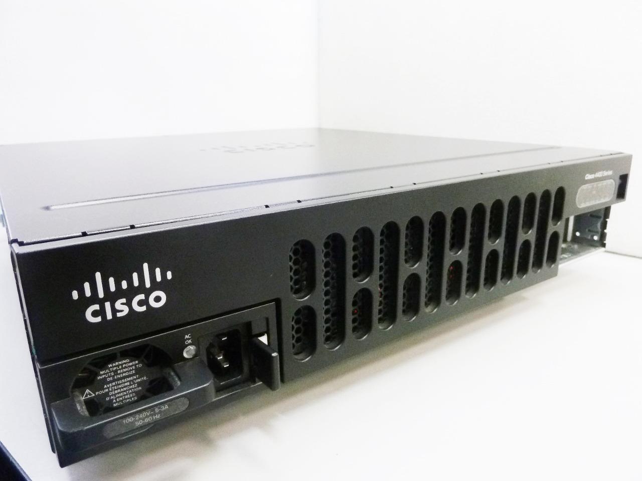 Cisco ISR4451-X/K9 V07 Integrated Service Router w/ Nim-SSD Module | 1x PSU