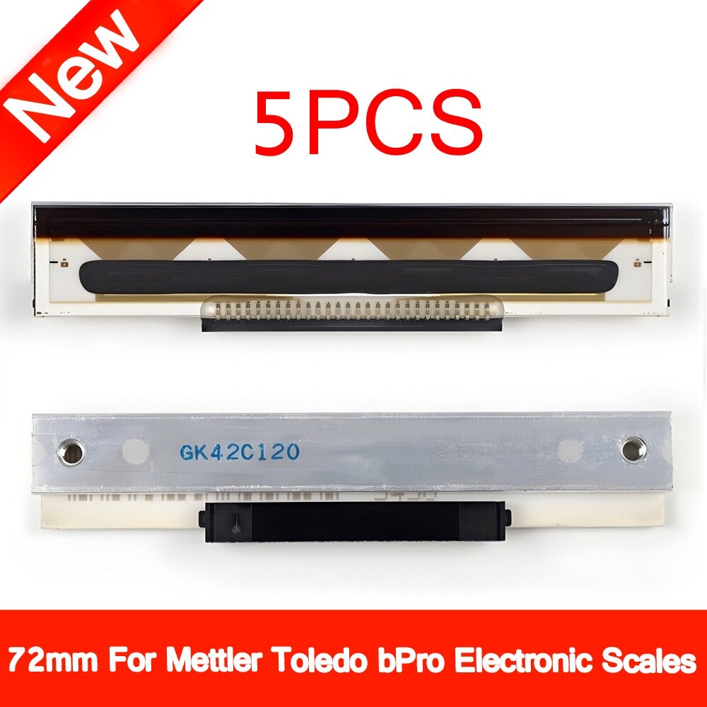 5pcs New 72mm bpro Printhead For Mettler Toledo bPro 72mm Thermal Printer