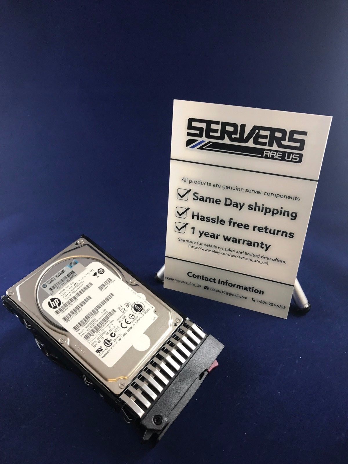 HP 450Gb 2.5" Hard Drive 581284-B21 581310-001 6g sas internal 10000 rpm sff