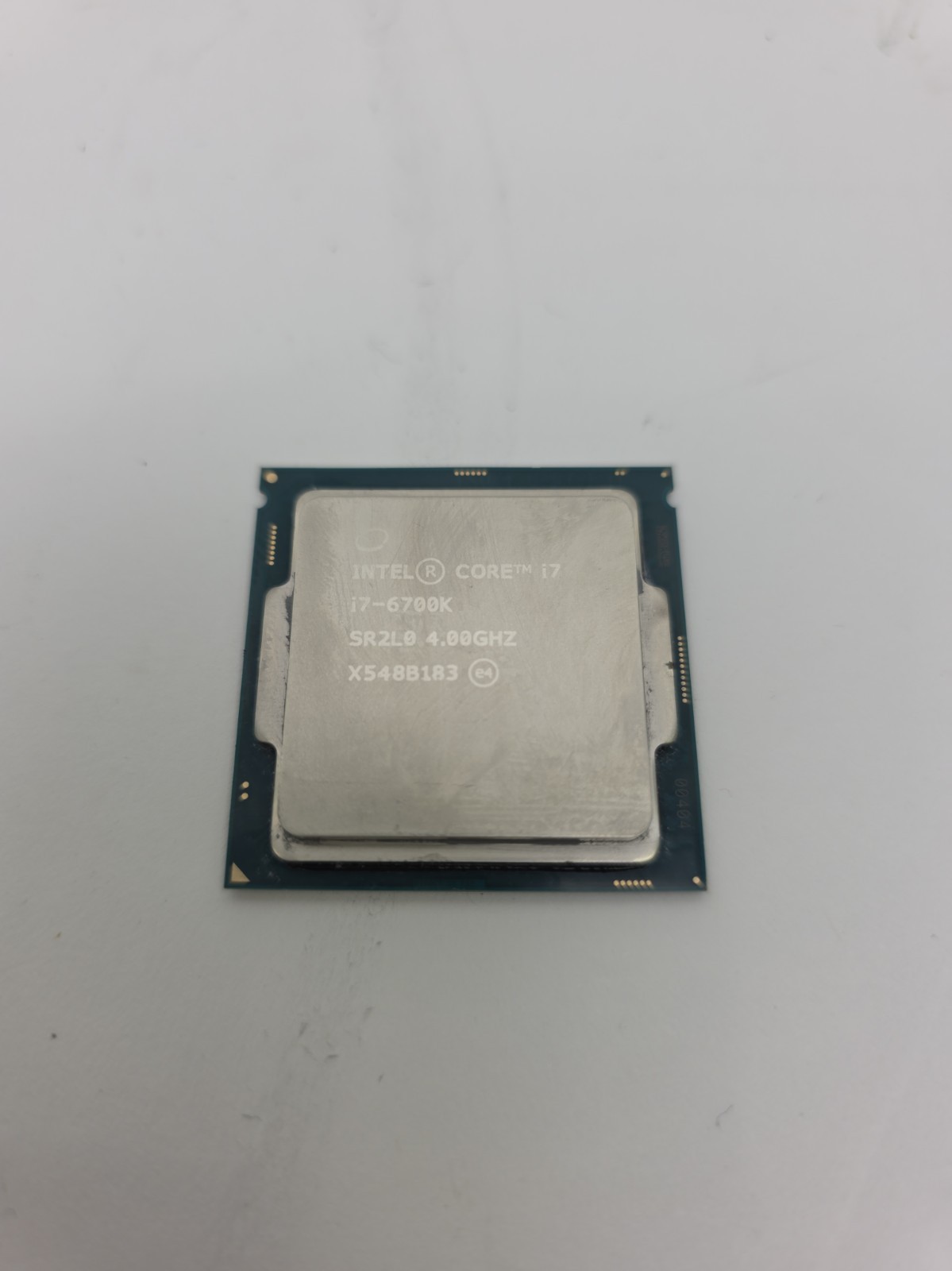 Intel Core i7-6700K 4.00GHz Quad Core SR2L0 4 Thread LGA 1151