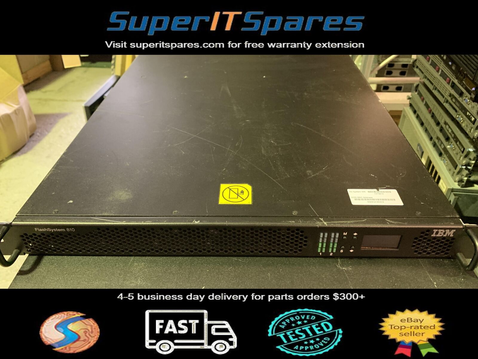 9830-AE1 IBM  9830 FlashSystem 810 Model AE1 Storage System