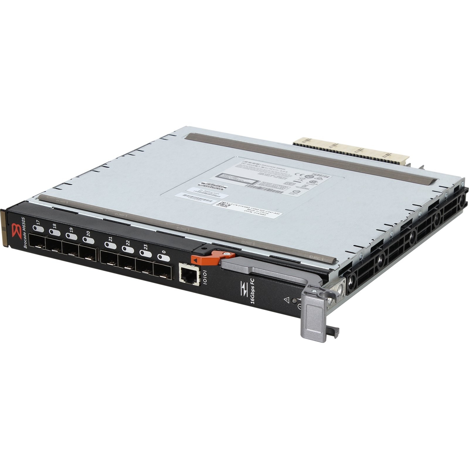 M6505 Dell Brocade 1K4W5 M6505 FC16 24P Switch (24P Active) -CR