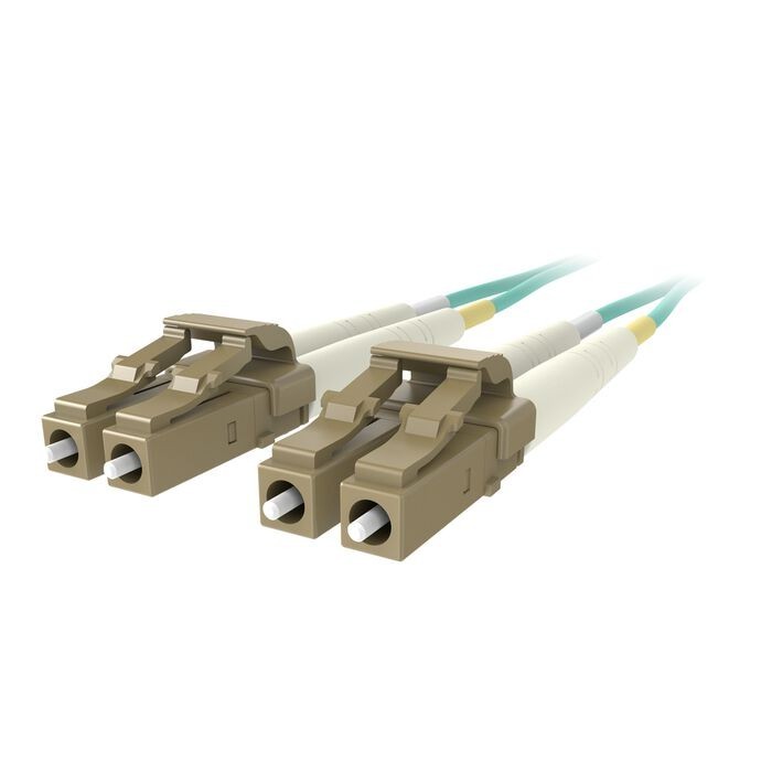 Belkin Fiber Patch cable 5m Male Aqua LC F2F402LL-05M-G