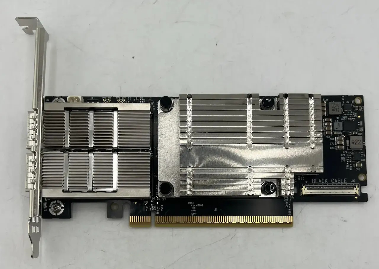 NVIDIA CX755106A MCX755106AS-HEAT CONNECTX-7 200GBE NETWORK ADAPTER REVISION 9