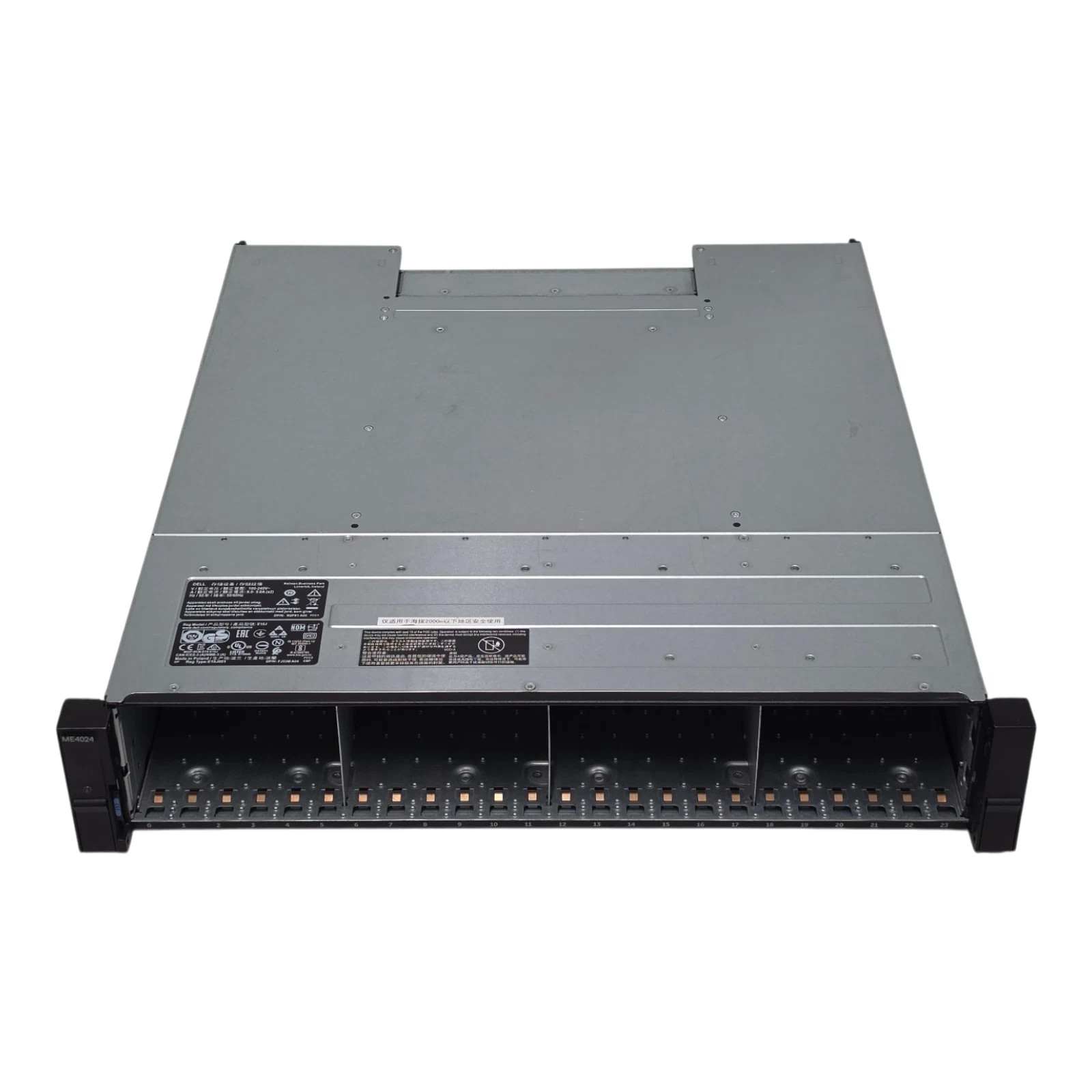 Dell PowerVault ME4024 24-Bay 2.5" SFF 2 x Quad Port 12G SAS Storage Controller