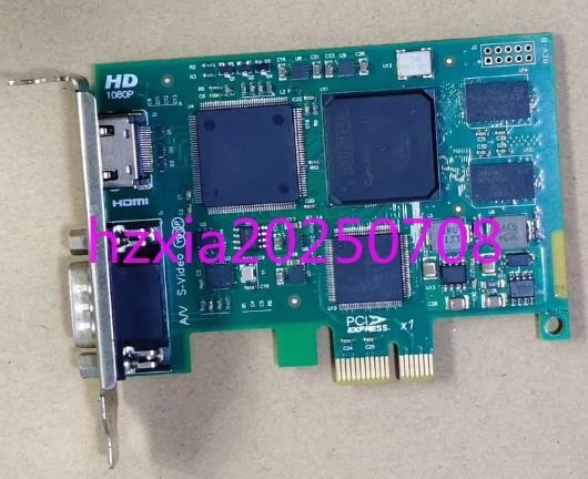 1pc used  HD1080p pci-e HDMI S-Video REV-B