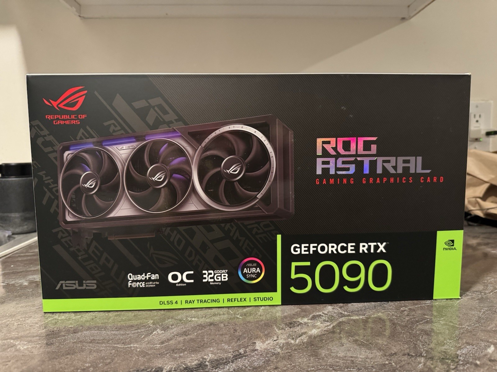 Asus Astral RTX 5090 Gaming No Core And VRAM With Box (US Stock)