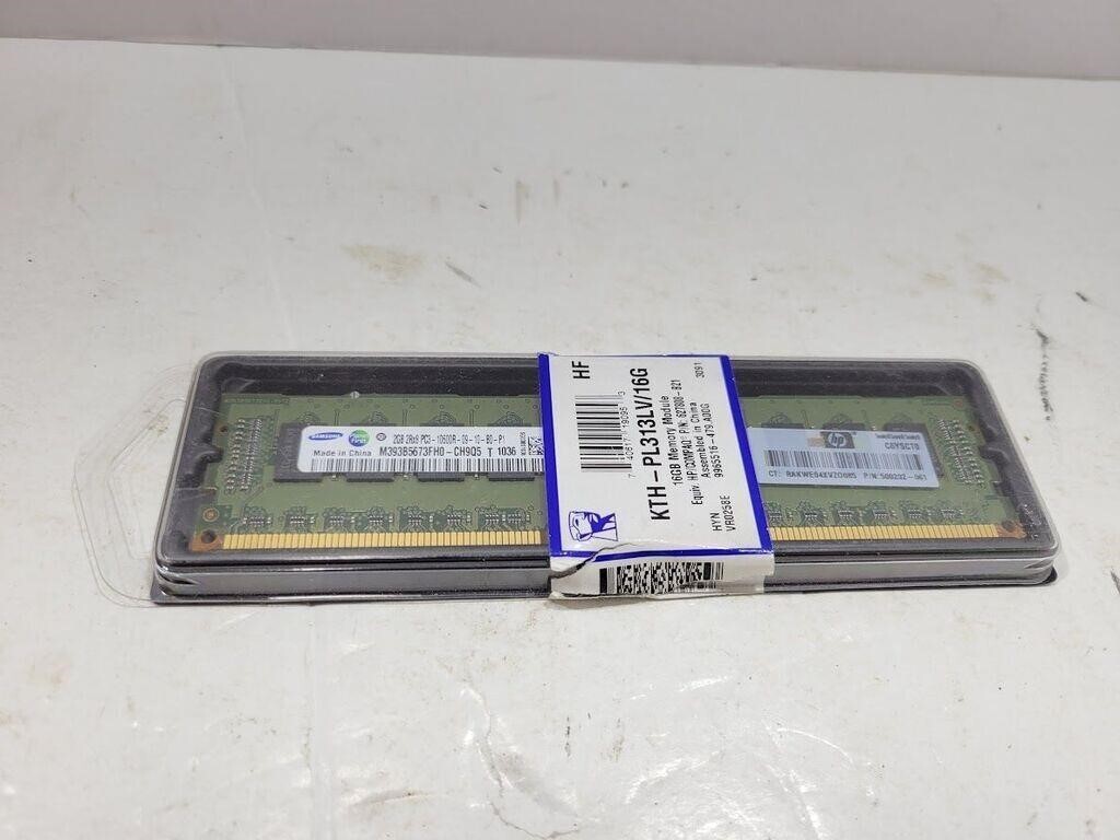 Kingston KTH-PL313LV/16G 16GB PC3L 10600R 2RX4 Memory Module w60