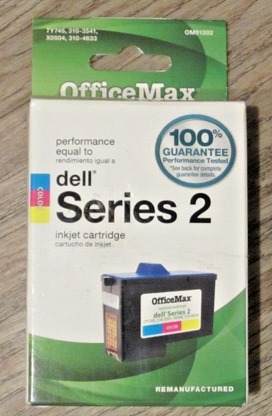 Office Max Dell Series 2 Color Inkjet Cartridge OM01202