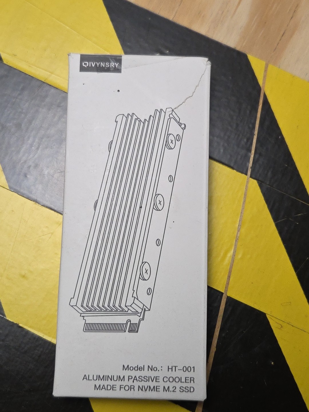 Open Box - QIVYNSRY ALUMINUM PASSIVE COOLER FOR NVME M.2 SSD HT-001