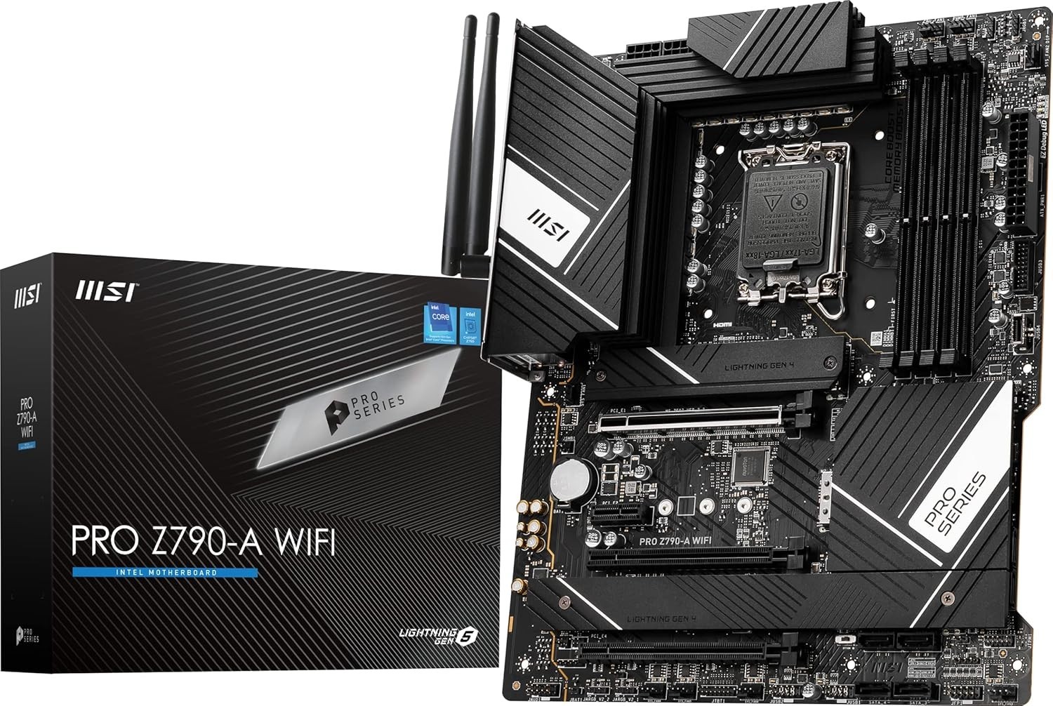 MSI PRO Z790-A WiFi ProSeries Motherboard (Supports 12th/13th Gen Intel Processo