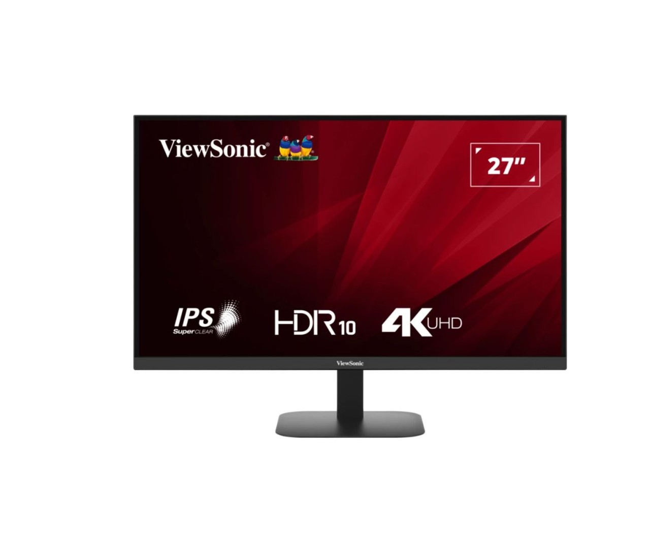 ViewSonic 27' 4K 3840 x 2160 SuperClear IPS HDR10 2x HDMI and DP x1 Eye Pro