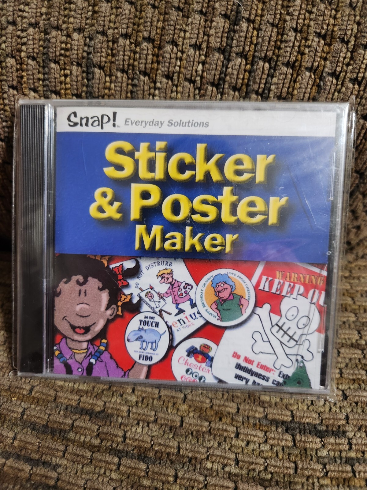 Vintage Snap Sticker And Poster Maker Software Topics Entertainment 2001