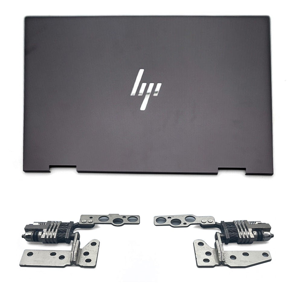 For HP ENVY X360 15-ew0013dx 15-ew0023DX 15-EY Top Back Cover w/Antenna & Hinges
