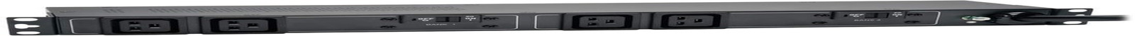 5800K Basic PDU, 4 Outlets (C19), 24A, 208/240V, 12-Foot / 3.66 Meter L6-30P Inp