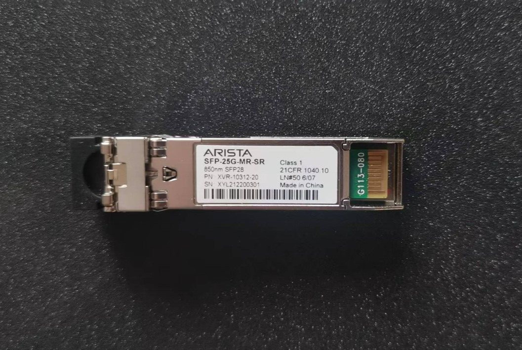 ARISTA  XVR-10312-20  SFP-25G-MR-SR SFP28  850nm MMF LC