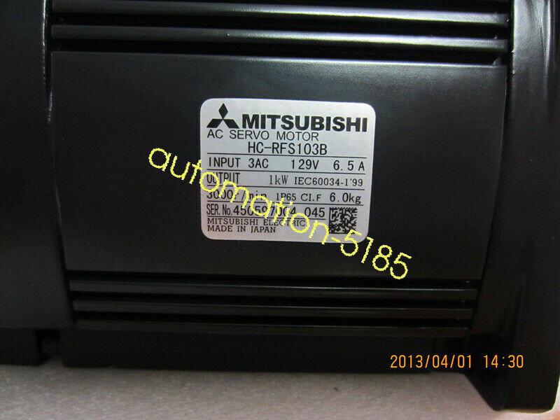 1PC MITSUBISHI SERVO MOTOR HC-RP103B NEW Fedex or DHL