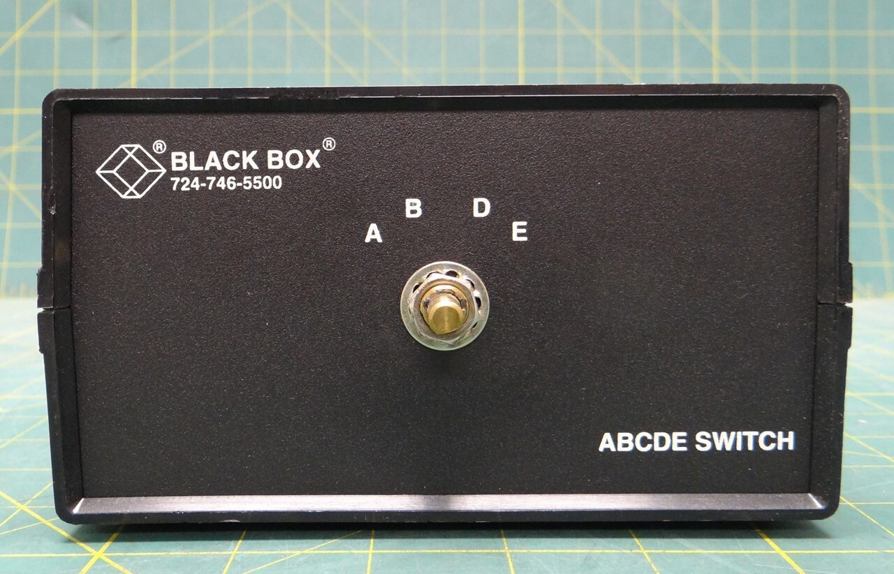 Black Box ABCDE Switch Model SW046AFFMFF
