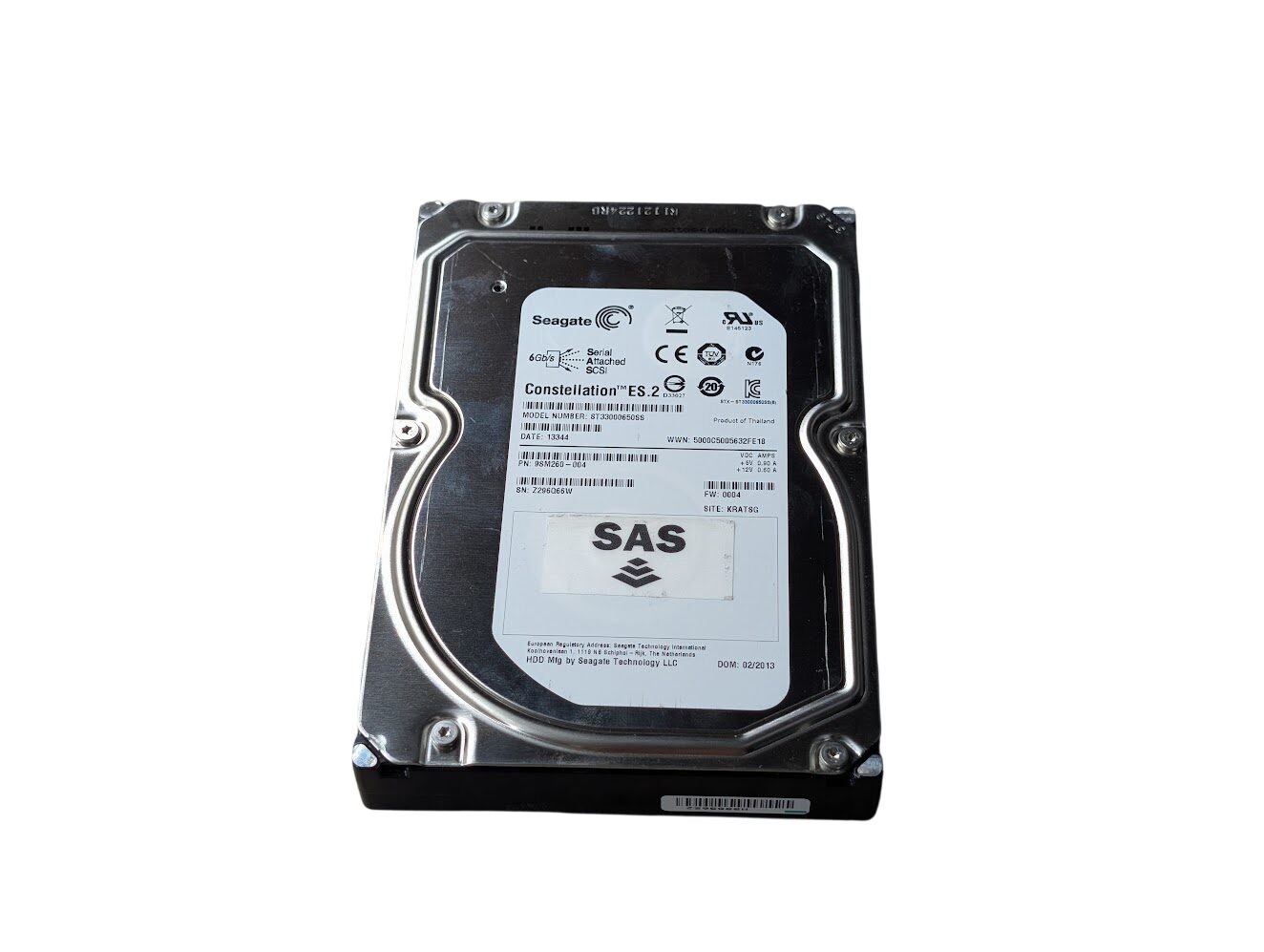 Seagate 3TB Constellation ES.2 SAS 3.5" 6Gb/s 9SM260-004 | ST33000650SS