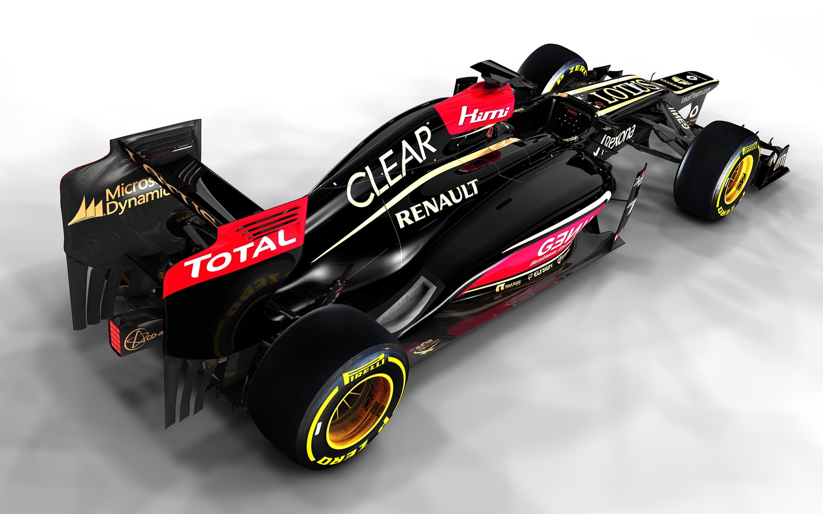 Cars 2013 formula 1 lotus renault e21 race car racing Desk Mat Stitched