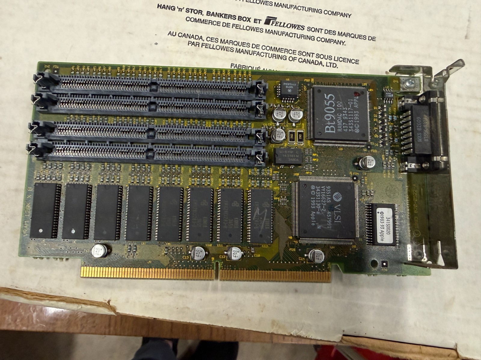 Vintage Apple 820-0522-A Power Macintosh 7100 8100 HPV PDS Video Graphics Card