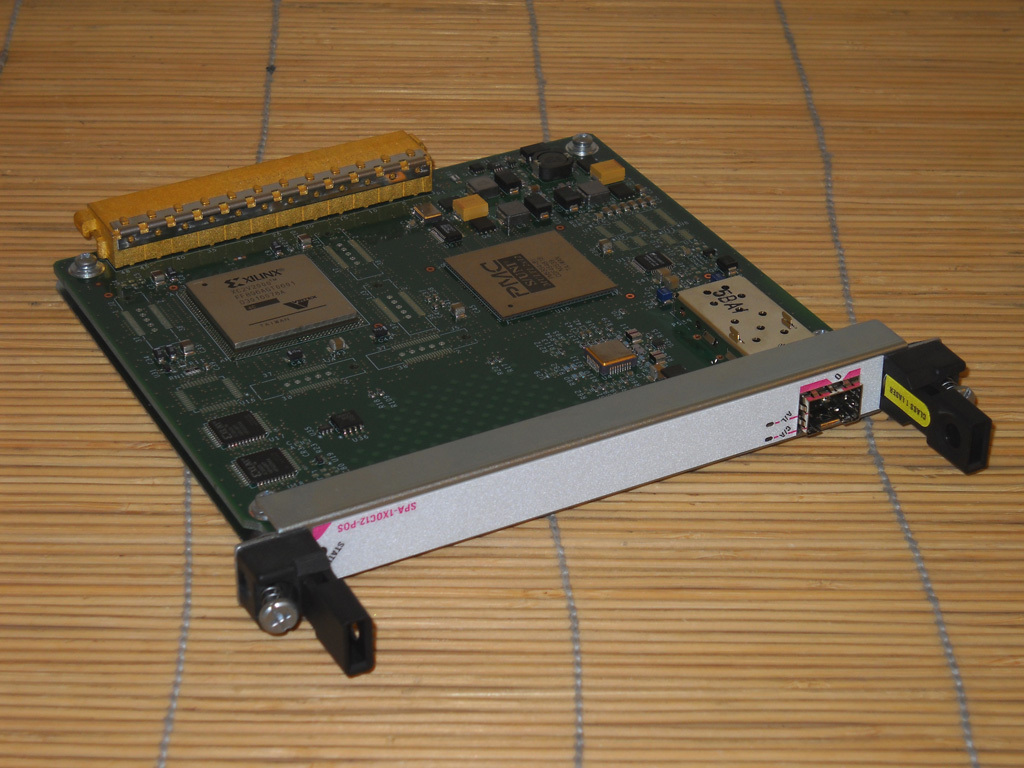 Cisco SPA-1XOC12-POS 1-Port OC-12c/STM-4c POS Shared Port Adapter