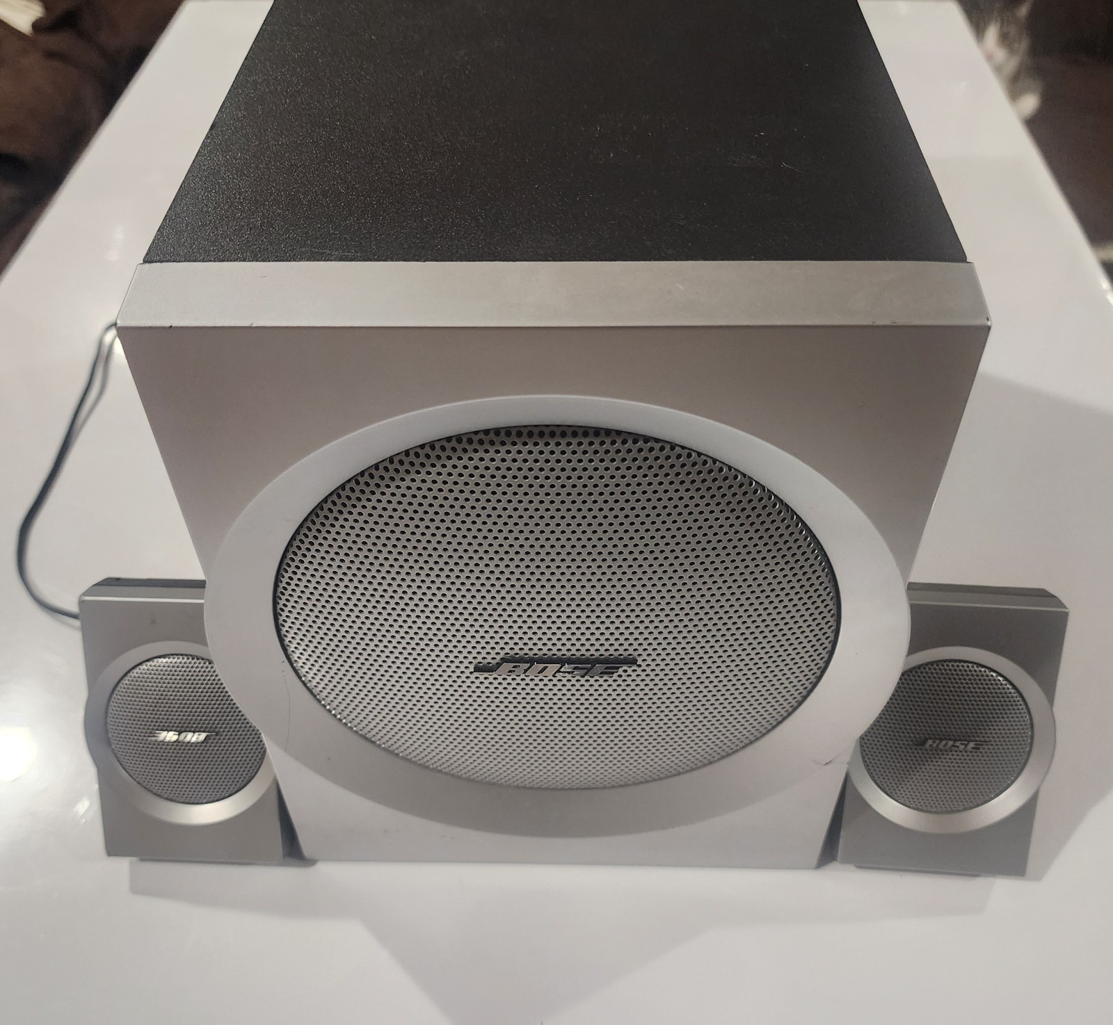 Bose Companion 3 Multimedia Computer Speaker System W/O Volume Control Pod *READ