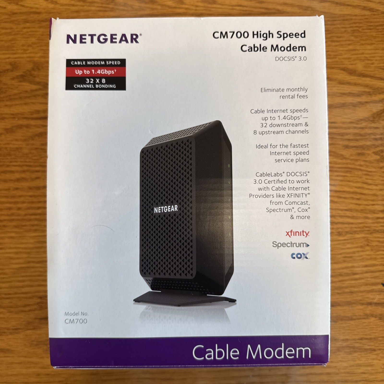 CM700 NETGEAR Router High Speed Cable Modem DOCSIS 3.0