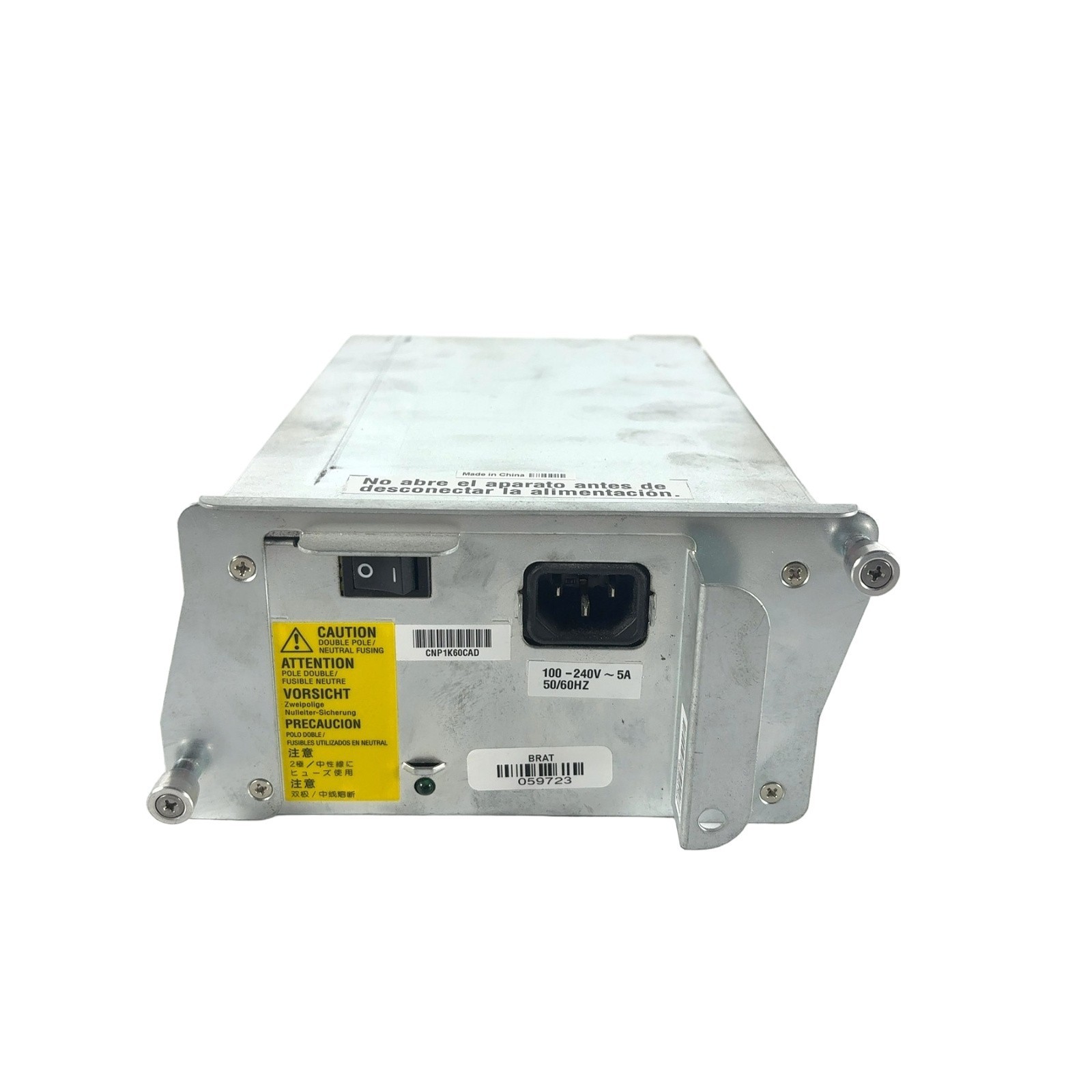 Cisco AA23250 280W AC Power Supply 34-0687-04 7200 VXR DCJ2804-01P