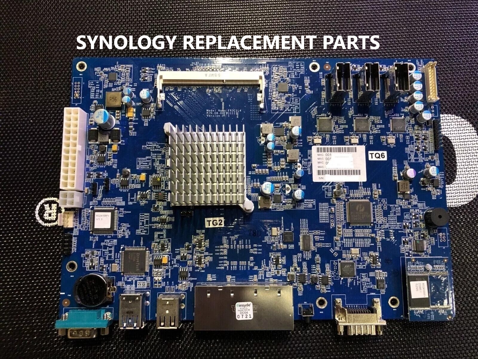 🚨Synology RS2416RP+ 12-BAY NAS UPDATED MOTHERBOARD EXCHANGE SERVICE🚨