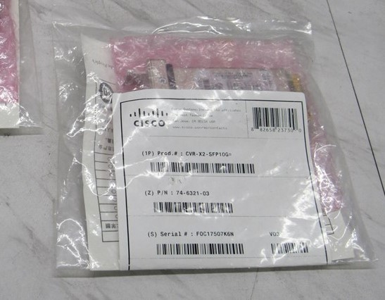 NEW Genuine Cisco CVR-X2-SFP10G 74-6321-03 X2 to SFP+ Converter 10GB