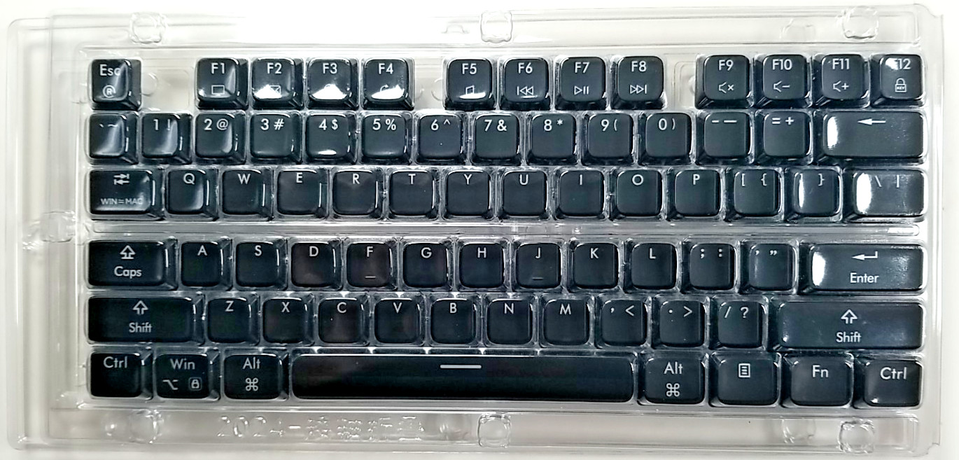 Hexgears Immersion A3 Low-Profile TKL Polycarbonate PC Shine Through Keycaps