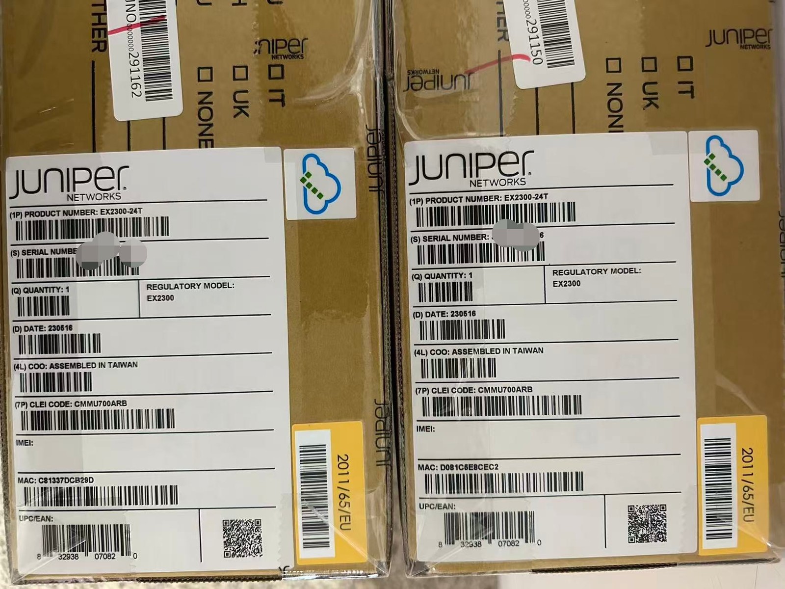 1PCS Juniper EX2300-24T switch new Shipping DHL or FedEX