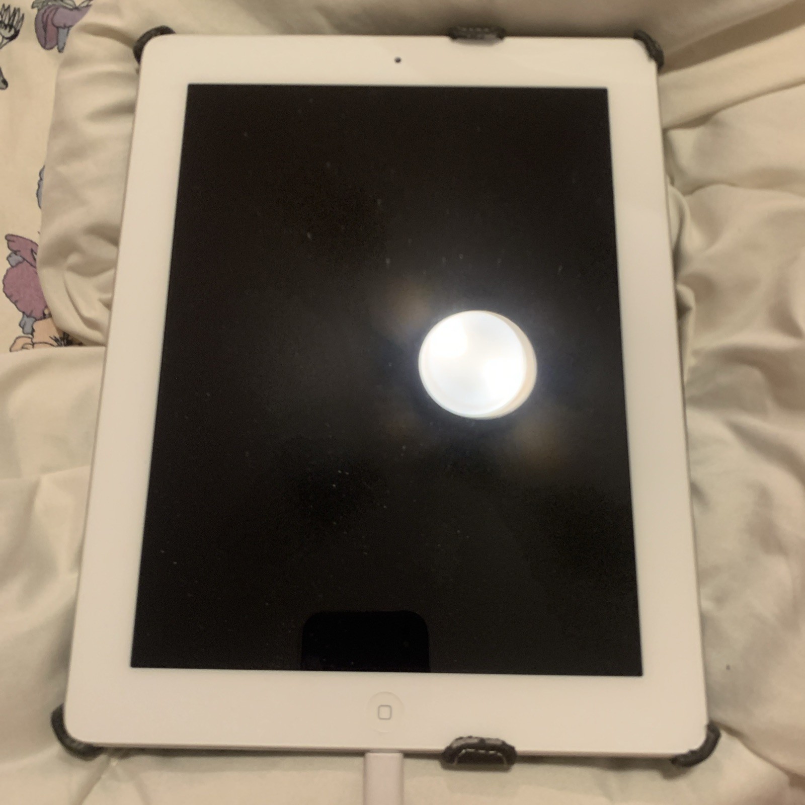 Apple iPad 4th Generation A1458 16GB 9.7" WiFi Space Gray IOS 10.3.3 Works Great