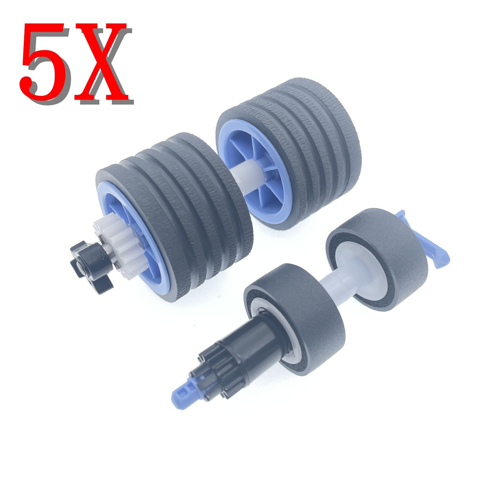 5SET Exchange Roller Pickup Roller for Canon DR-M260 DR-M160 DR-C230 DR-C240 R40