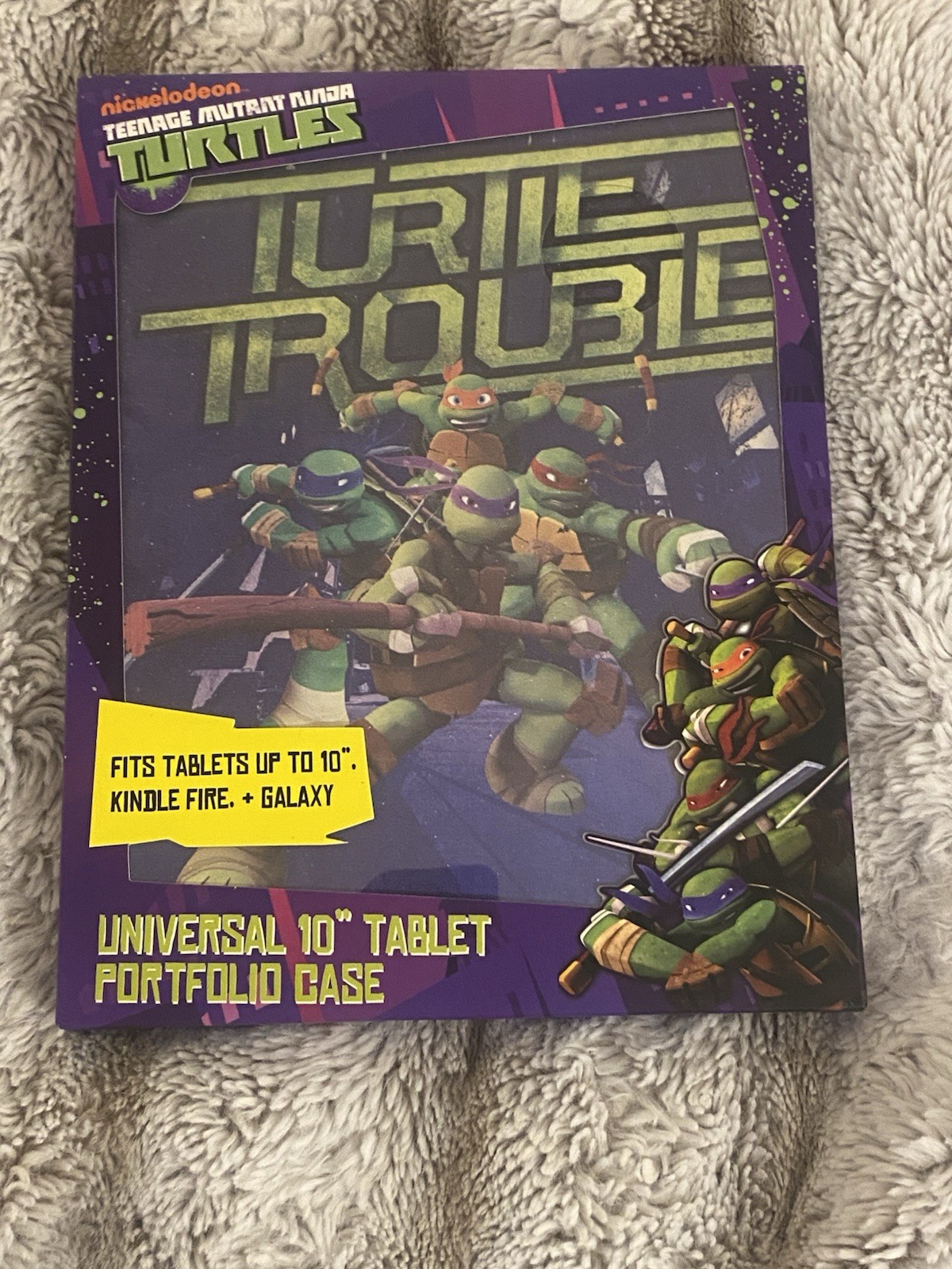 Teenage Mutant Ninja Turtles 10" Universal Tablet Portfolio Case Nickelodeon