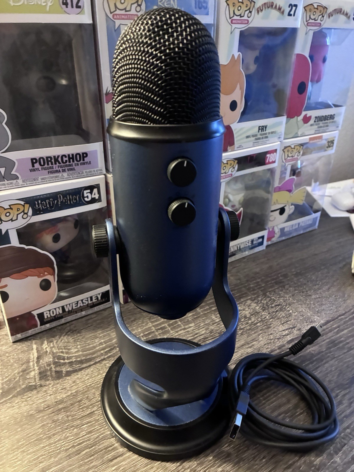Midnight Blue Blue Yeti Mic