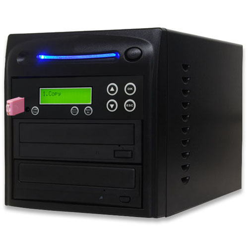 Produplicator USB Drive to 1 CD DVD Duplicator: Flash to Disc Copier 2YEAR WRNTY