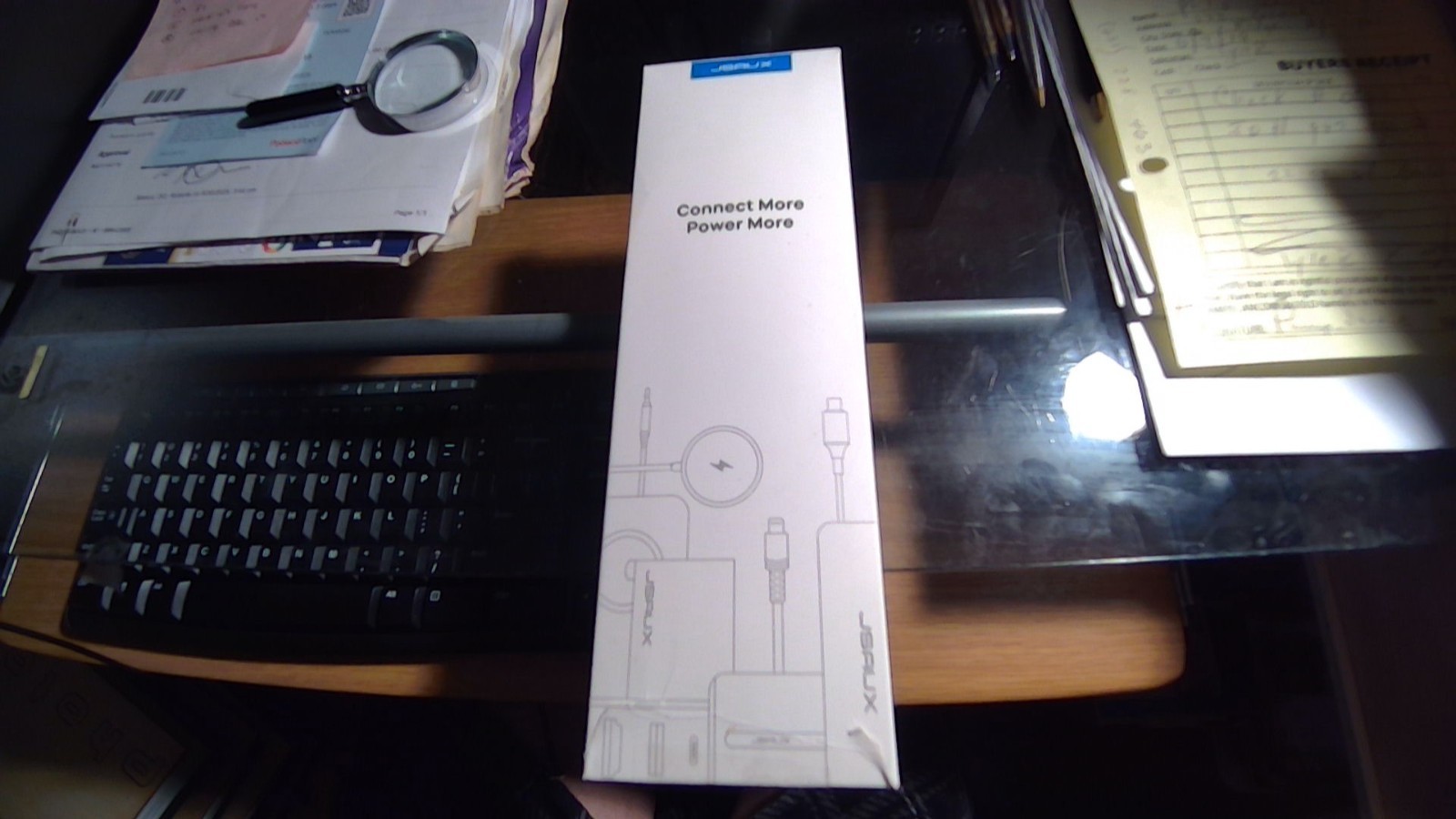 Micro-B to USB-C 3.0 KJ Cable 2Pk New 