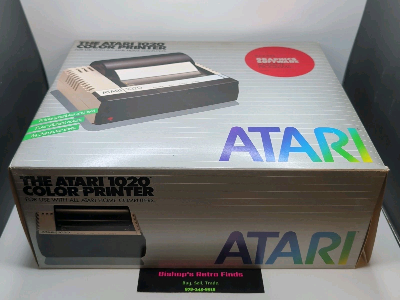 Vintage Atari 1025 Printer New Old Stock Open Box Original Packaging Never Used