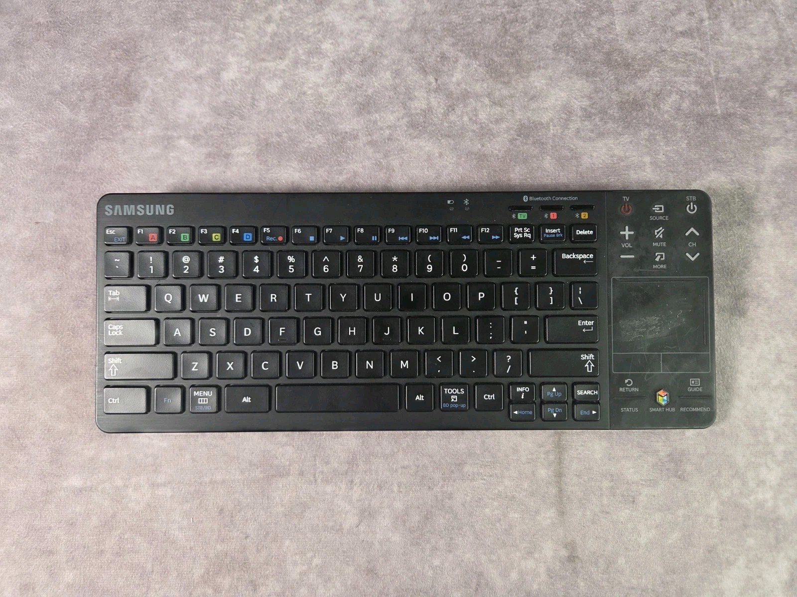 ​Samsung VG-KBD2000 SmartTV Wireless Bluetooth KeyboardTouchpad RemoteController
