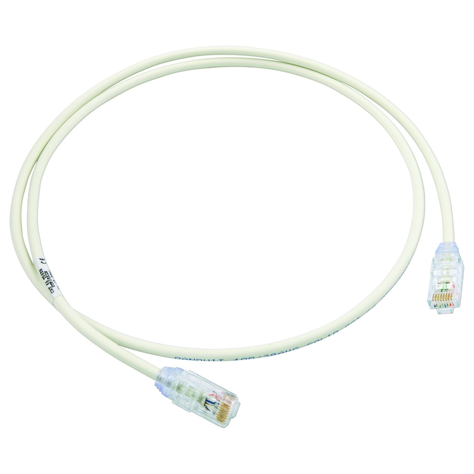 PANDUIT LAN Cable Cat6A Ultra-thin Professional 20m Off White
