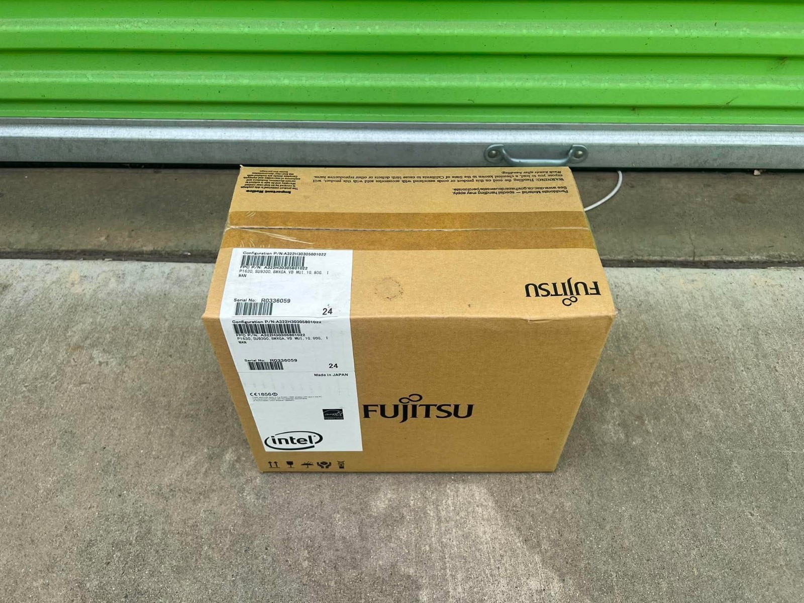 New Old Stock Fujitsu LifeBook P1630 UMPC- Factory Sealed Made in Japan