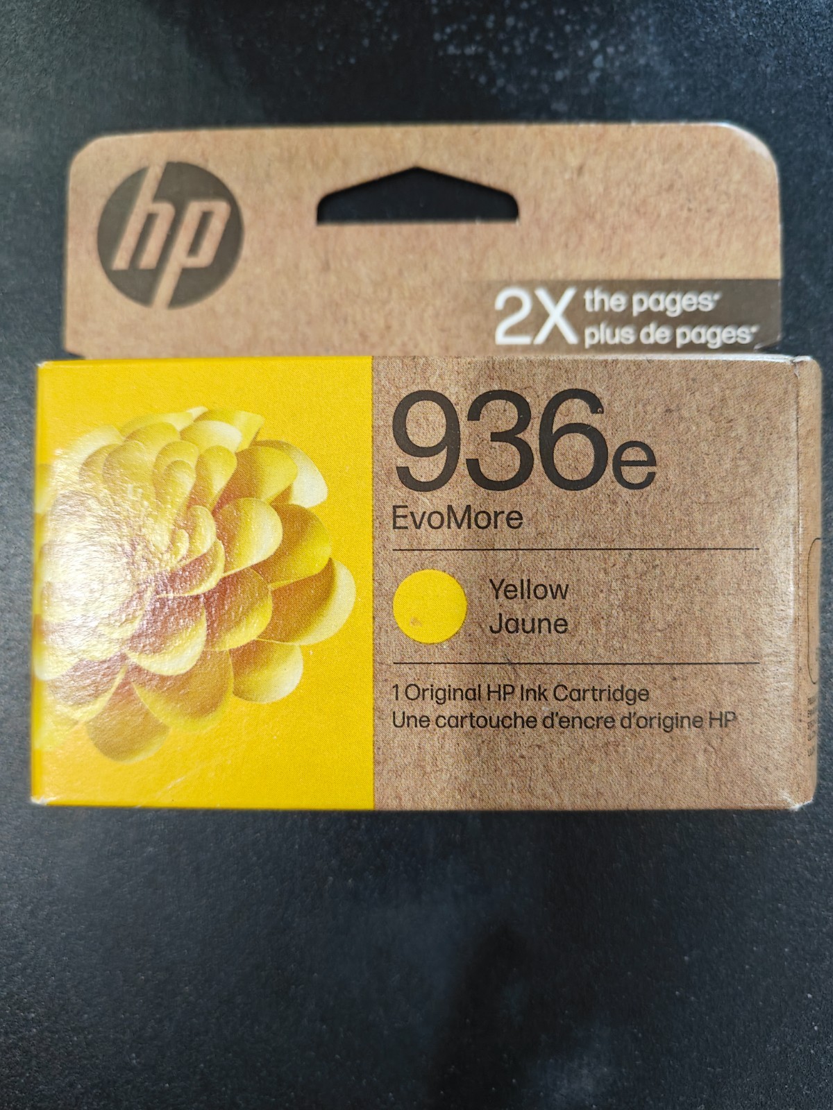 Brand New OEM HP 936e Yellow EvoMore Ink Cartridge | Exp 1/2028