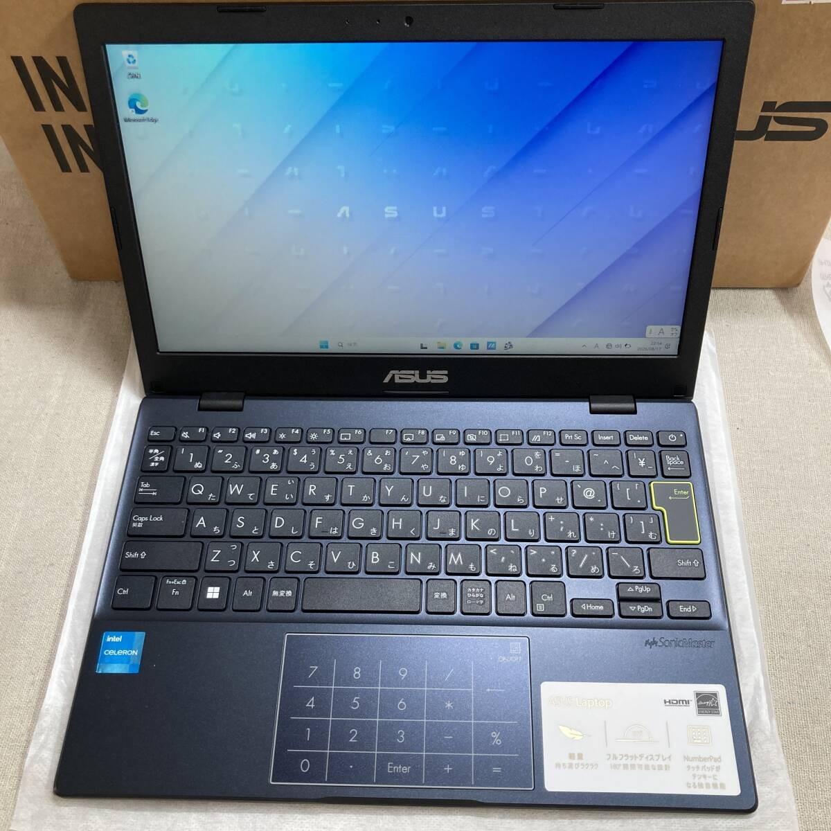 ASUS Vivobook Go 12 E210KA-N441BWS Laptop 11.6 inch N4500 4GB eMMC 128GB
