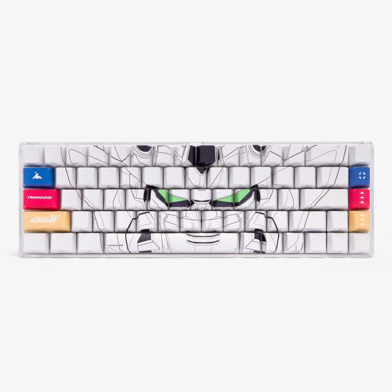 (NEW) Higround × Gundam Wing Basecamp65 Admiral Keyboard